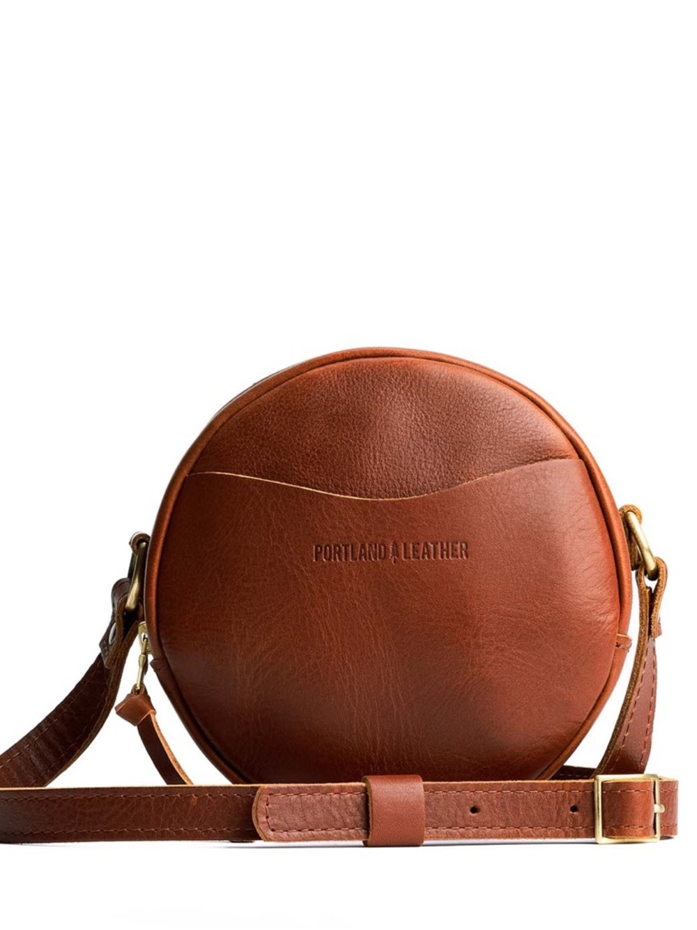 Portland Leather Goods Circle Crossbody + Mini Daisy Wallet (Almost Perfect)
